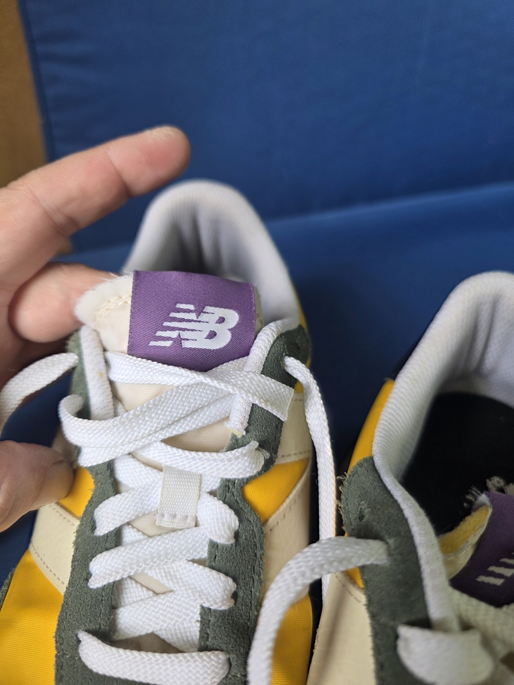 New Balance 237 WS237SR Yellow Green Suede Sneakers Women’s 8 - Picture 11 of 15